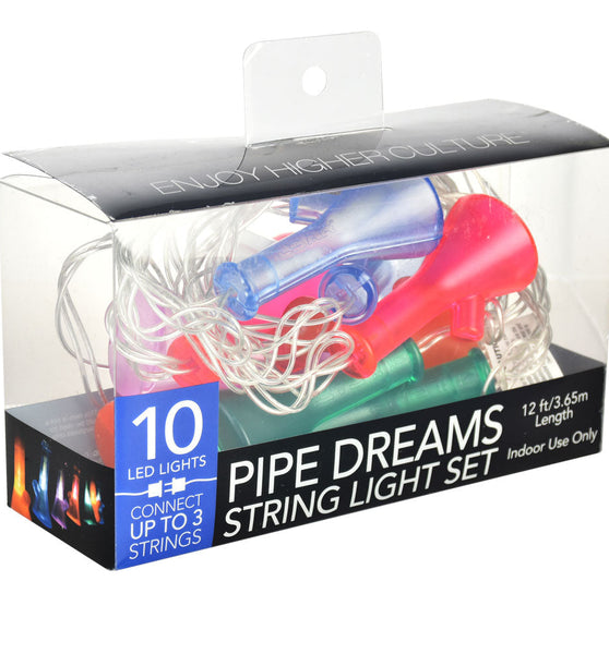 Pulsar Pipe Dreams Water Pipe LED String Light Set - 12ft