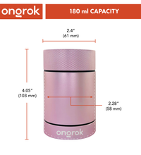 Ongrok Aluminum Metal Storage Jar