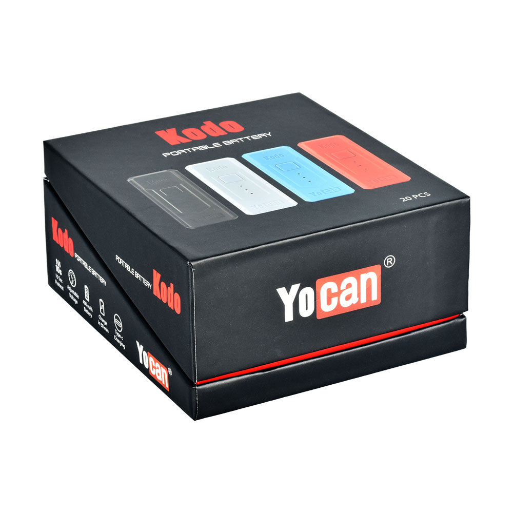 Yocan Kodo 510 Box Mod | 400mAh | Assorted Colors | 20pc Display