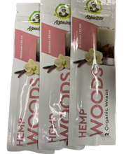 Afghan Hemp Woods Herbal Organic Natural 2 Russian Cream Flavor Papers Wraps Per Pack (3 Count)