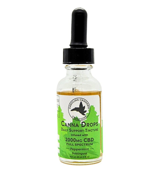 Canna Drops Full Spectrum 2000mg CBD Peppermint