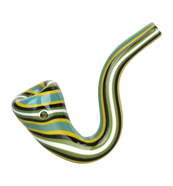 Pulsar Scrumptious Striped Sherlock Pipe - 4"/ 4pcs