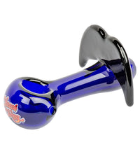 Cheech & Chong Glass Moustache Ride Spoon Pipe | 4"