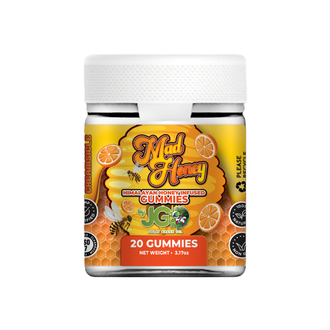 JGO Mad Honey Infused Gummies, 10000 mg, 20 ct