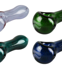 Pulsar Spoon Pipe Built-In Honeycomb Screen- 4"/Colors Vary