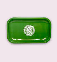 Green Man Metal Rolling Tray, 11.25” x 7.25”