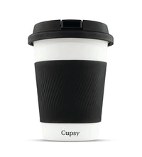 Puffco Cupsy Coffee Cup Water Pipe - 5" / Black