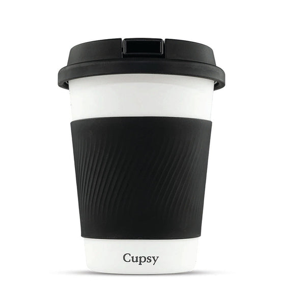 Puffco Cupsy Coffee Cup Water Pipe - 5" / Black