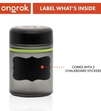 Ongrok 500ml Child Resistant Jars, 2 pack