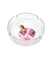 Ric Flair Drip Glass Ashtray | Pink Boa | 4.25"