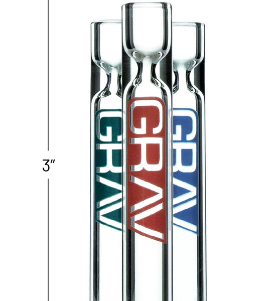 GRAV® 12mm Clear Taster® - Pack of 10