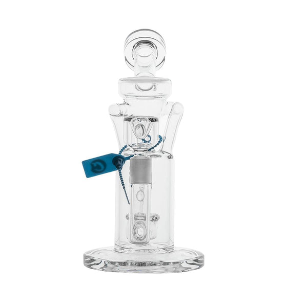 Cookies Double Cycler Glass Water Pipe - 9" / 14mm F