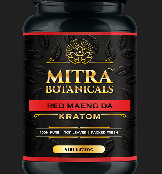 Mitra Botanicals Red Maeng Da – Kratom (500 Grams Powder)