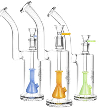 Pulsar Beaker Perc Water Pipe - 10.25"/14mm F/Colors Vary