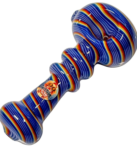 Crush Magic Genie Bottle Hand Pipe in Vibrant Colors - Compact & Carbureted