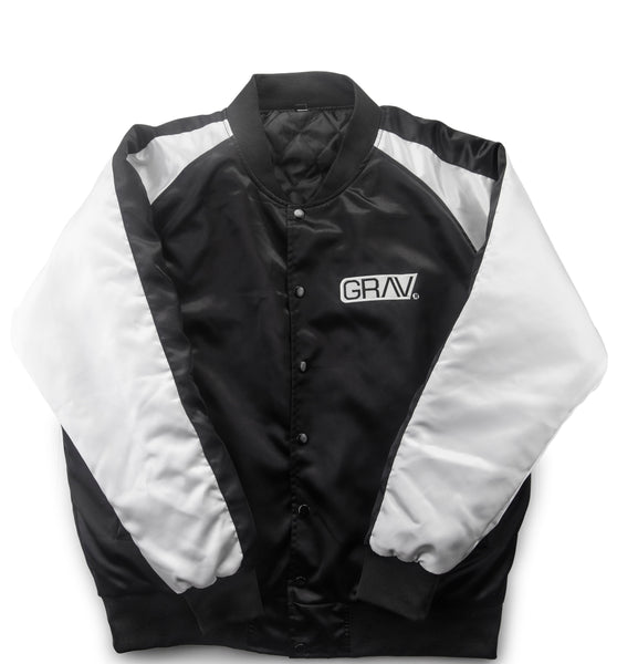 GRAV® Satin Bomber Jacket