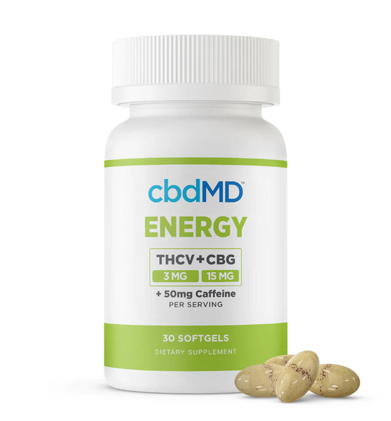 cbdMD THCV + CBG Softgel Capsules