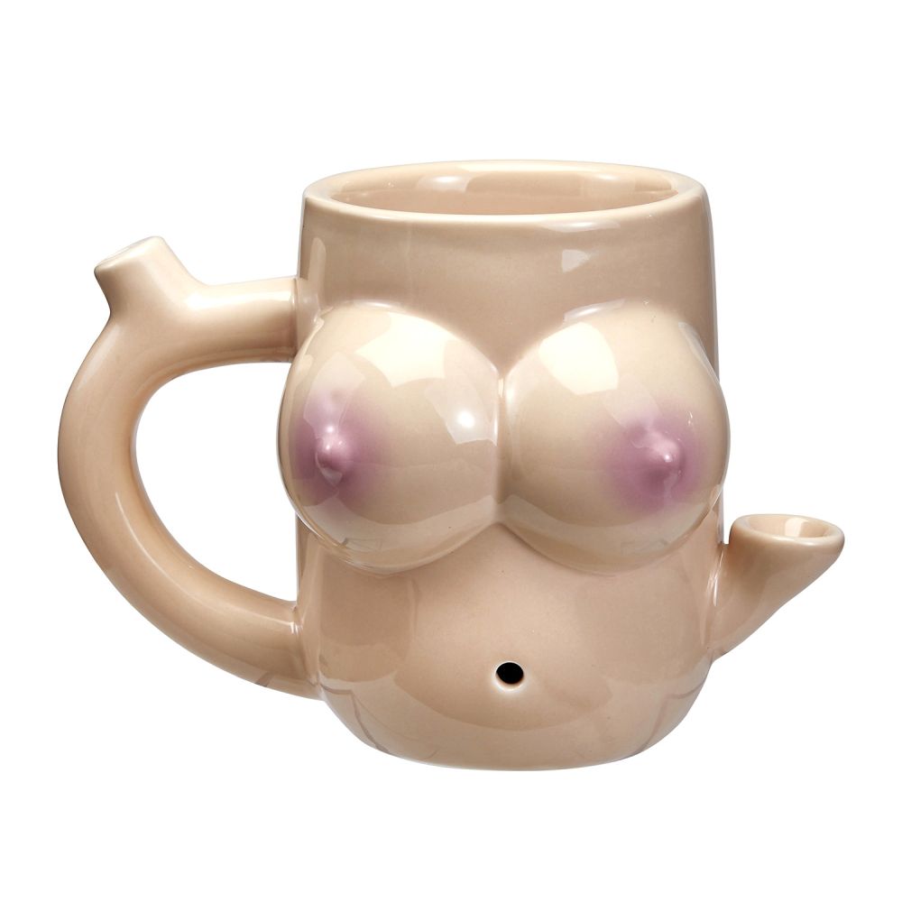 BOOB  MUG - NOVELTY PIPE