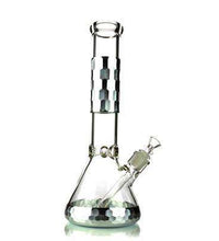 14 Inch Diamond Cut Designer Beaker Bong - Thick Glass 7mm