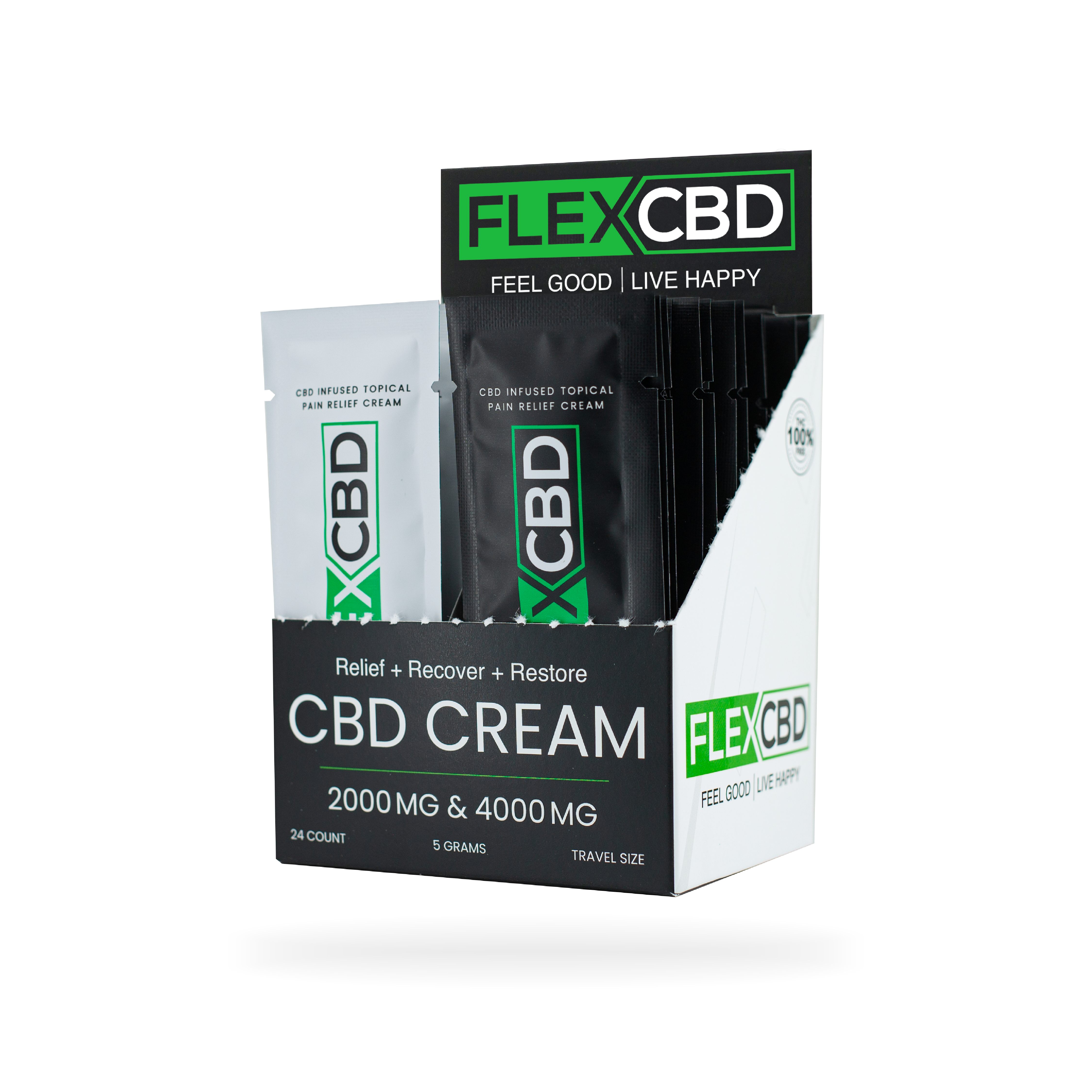 FlexCBD | Travel Size Active Cream 24ct