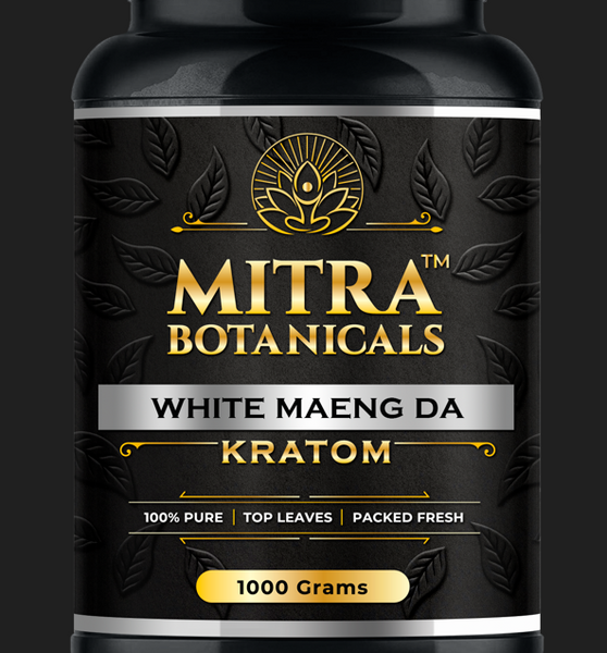 Mitra Botanicals White Maeng Da – Kratom (1000 Grams Powder)