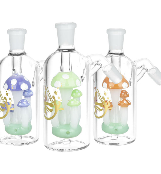 Pulsar Shroom Quintet Ash Catcher | 5.25" | 14mm | Colors Vary