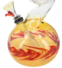 LA Pipes "Switchback" Bubble Base Bong