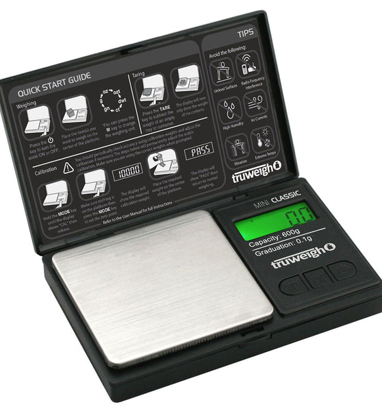 Truweigh Mini Classic Digital Mini Scale | 600g x 0.1g