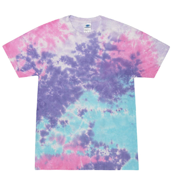 Cotton Candy Short Sleeve Tie-Dye T-Shirt