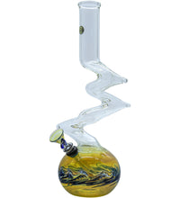 LA Pipes "Switchback" Bubble Base Bong