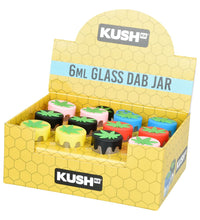 Kush RX Glass Concentrate Jar w/ Silicone Lid - 6ml / 24ct