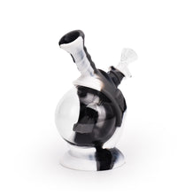 Ritual - 7.5'' Silicone Astro Bubbler - Black & White Marble