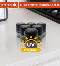 Ongrok 80ml Child Resistant Jar | 6 Pack