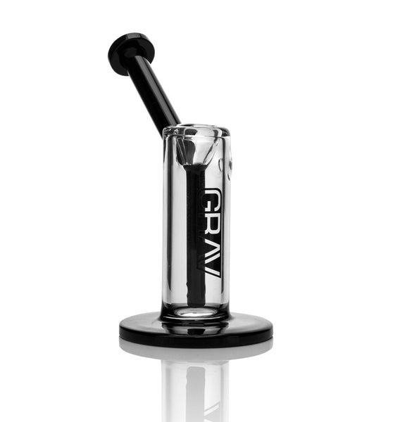 GRAV® Small Upright Bubbler - Black Accents