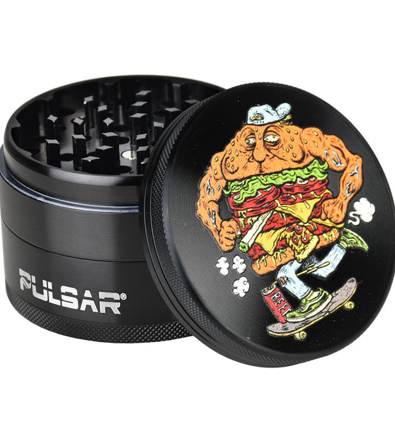 Pulsar Artist Series Grinder | Wooden Cyclops Skateburger