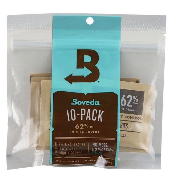 Boveda Humidity Control - 62% 8g 10PK