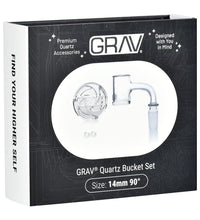 GRAV Seamless Quartz Banger Set | 4pc | 14mm M