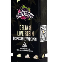 Butter OG Delta 8 Live Resin Disposable Vape 2G - Grape Crush (Indica)