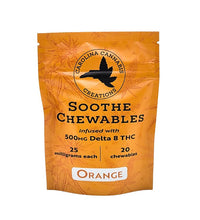 Soothe Chewables | Delta 8 | Orange 20ct bag | Carolina Cannabis Creations