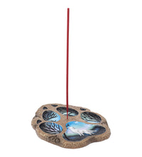 Fujima Wolf Footprint Flat Incense Burner - 6"