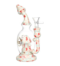 Pulsar Shroom Celebration Water Pipe | 8" | 14mm F