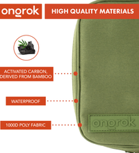 Ongrok Carbon-lined Wallets with Combination Lock V 2.0 | 3" Sizes (Small, Medium, Large)