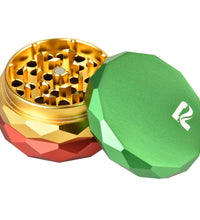 Pulsar Diamond Faceted Aluminum Herb Grinder