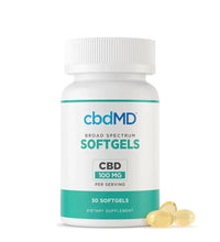 cbdMD CBD Softgel Capsules (3000MG - 6000MG)