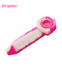 Waxmaid 4.3″ Freezable Silicone Ice Spoon Pipe