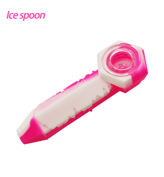 Waxmaid 4.3″ Freezable Silicone Ice Spoon Pipe