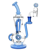 Pulsar Delectable Donut Recycler Dab Rig Kit - 10.75"/14mm F / Colors Vary