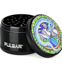 Pulsar Artist Series Metal Grinder - Remembering Dragon / 4pc / 2.5"