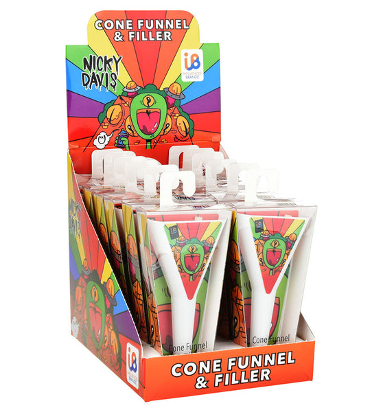 Nicky Davis Cone Funnel and Filler Kit 12pcs