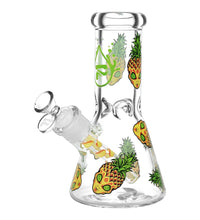 Pulsar Pine alien Design Series Glass Beaker Water Pipe - 8"